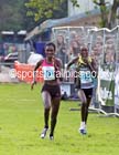 No. 75 Joanne Chelimo outsprintand Gladys Yator to win the womens 2014 Blaydon Races. Photo: David T. Hewitson/Sports for All Pics